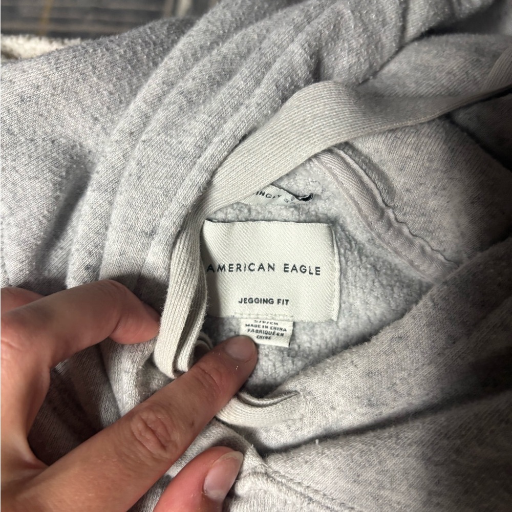 American Eagle Outfitters Light Gray Men's Sweater